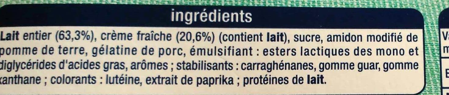 Auchan Mousse liégeoisesaveur vanille packshot