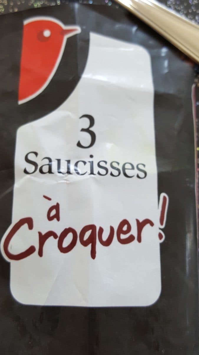 Auchan Saucisses à croquer packshot