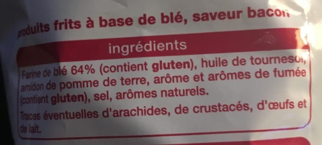 Auchan Slices* saveur bacon *Tranches packshot