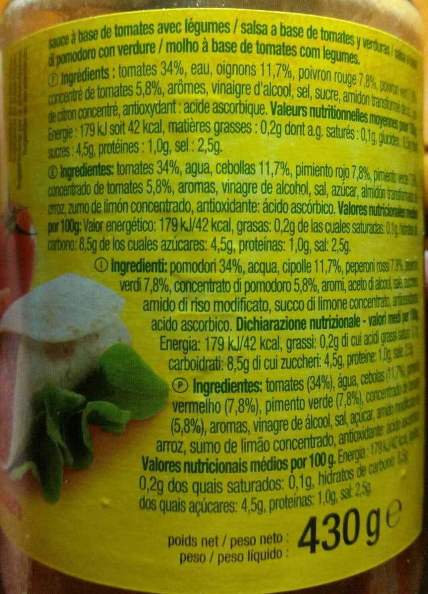Auchan Salsa fajita packshot