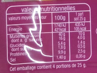 Auchan Mousse de canard au Porto packshot
