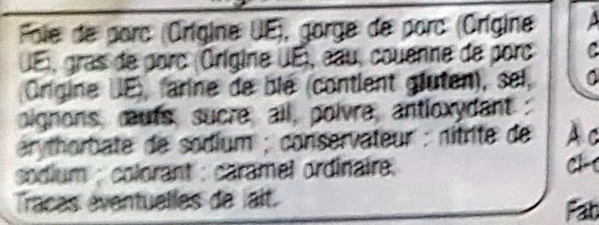 Auchan Terrine de campagne dorée au four packshot