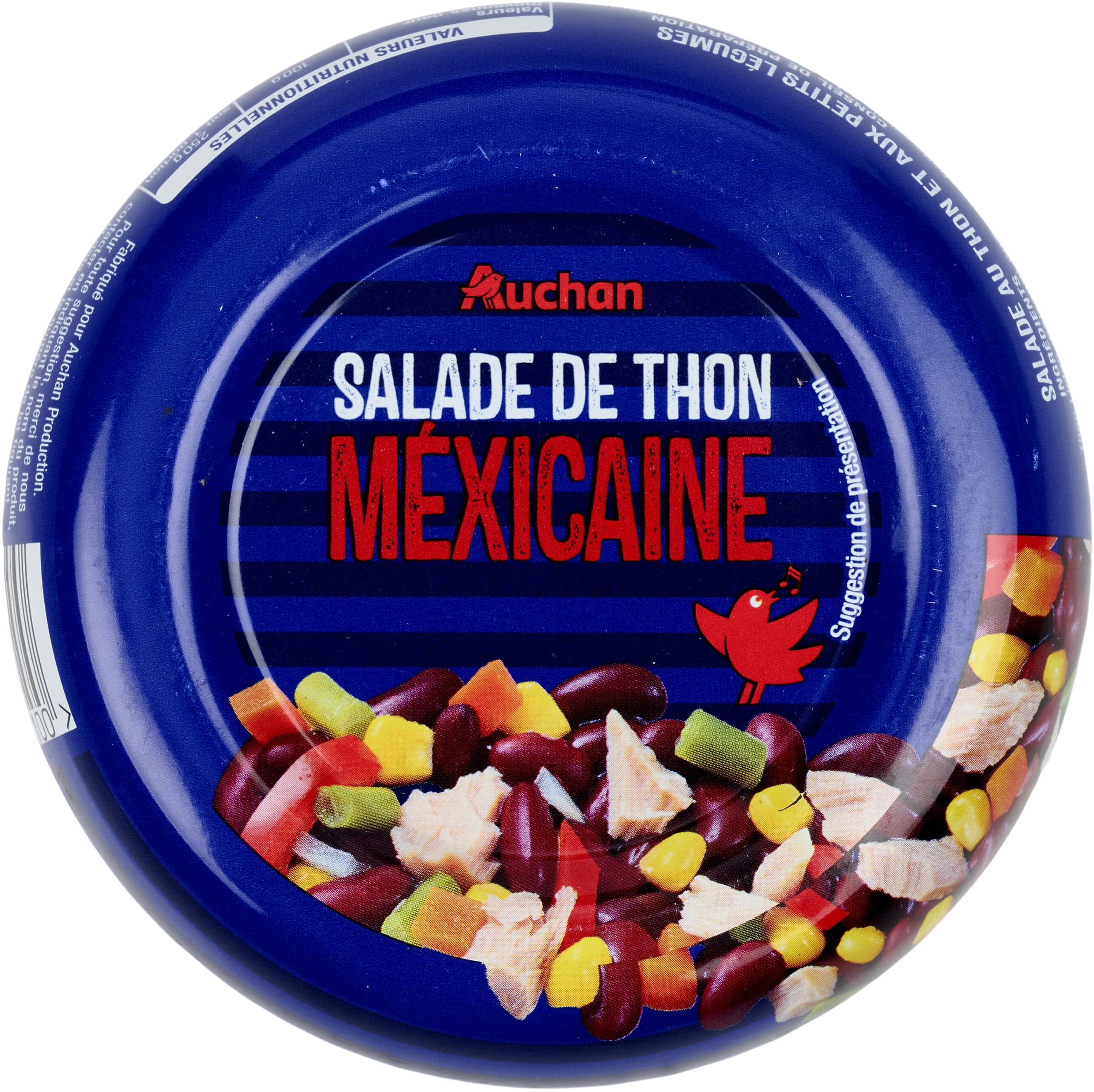 Auchan Salade de thon Mexicaine packshot