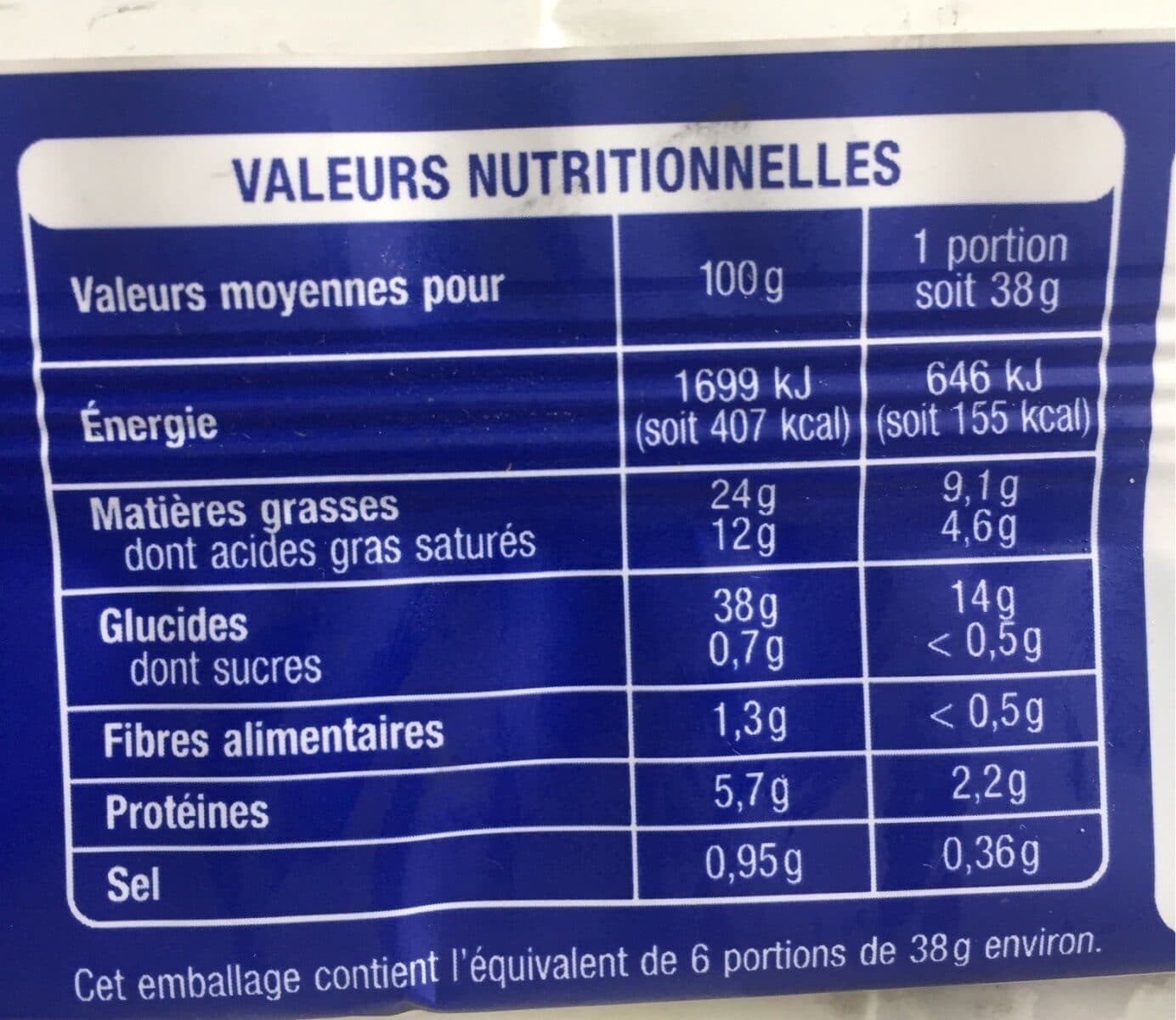 Auchan Feuilletée packshot
