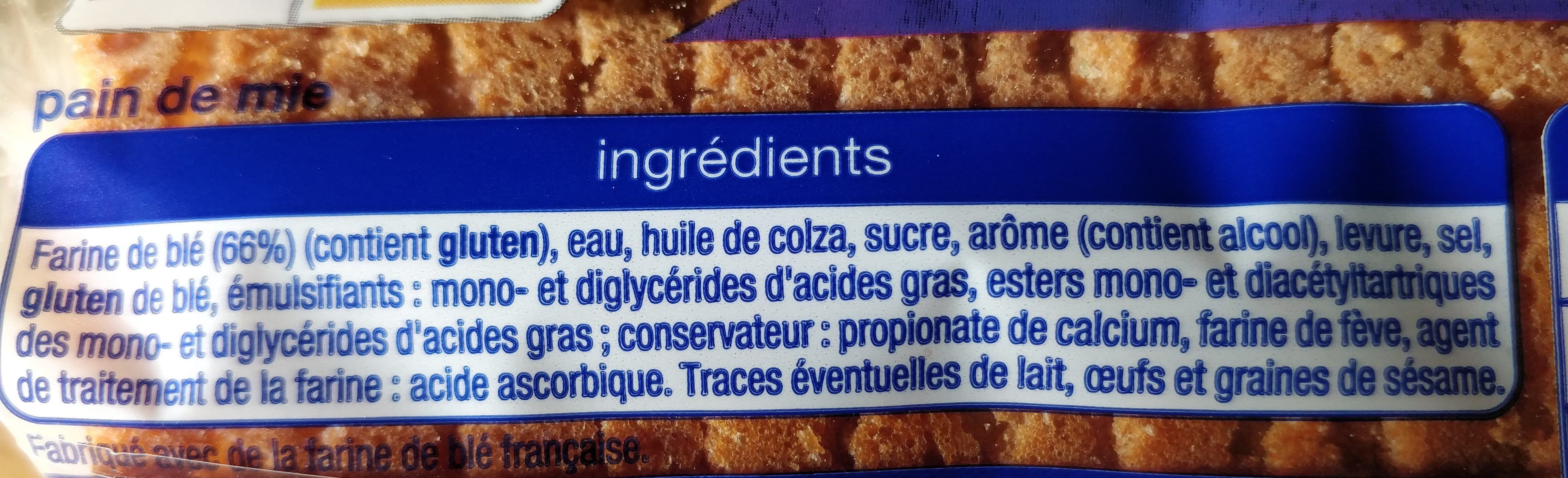 Auchan Toasts - nature packshot