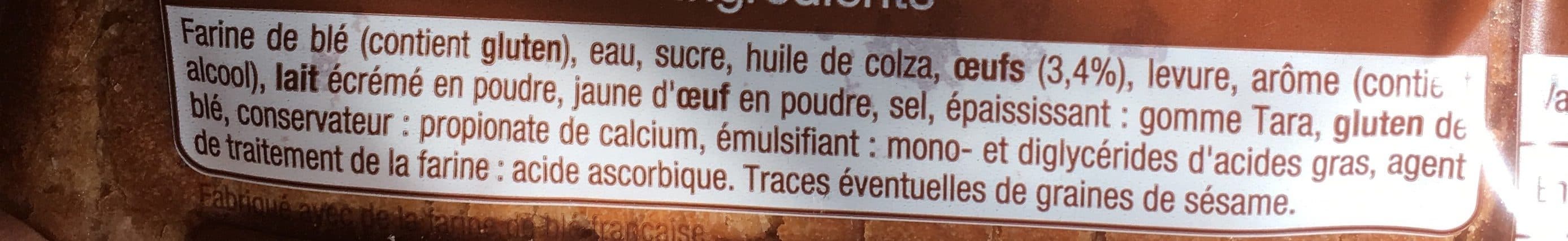 Auchan Toasts briochésPain spécial pour foie gras packshot