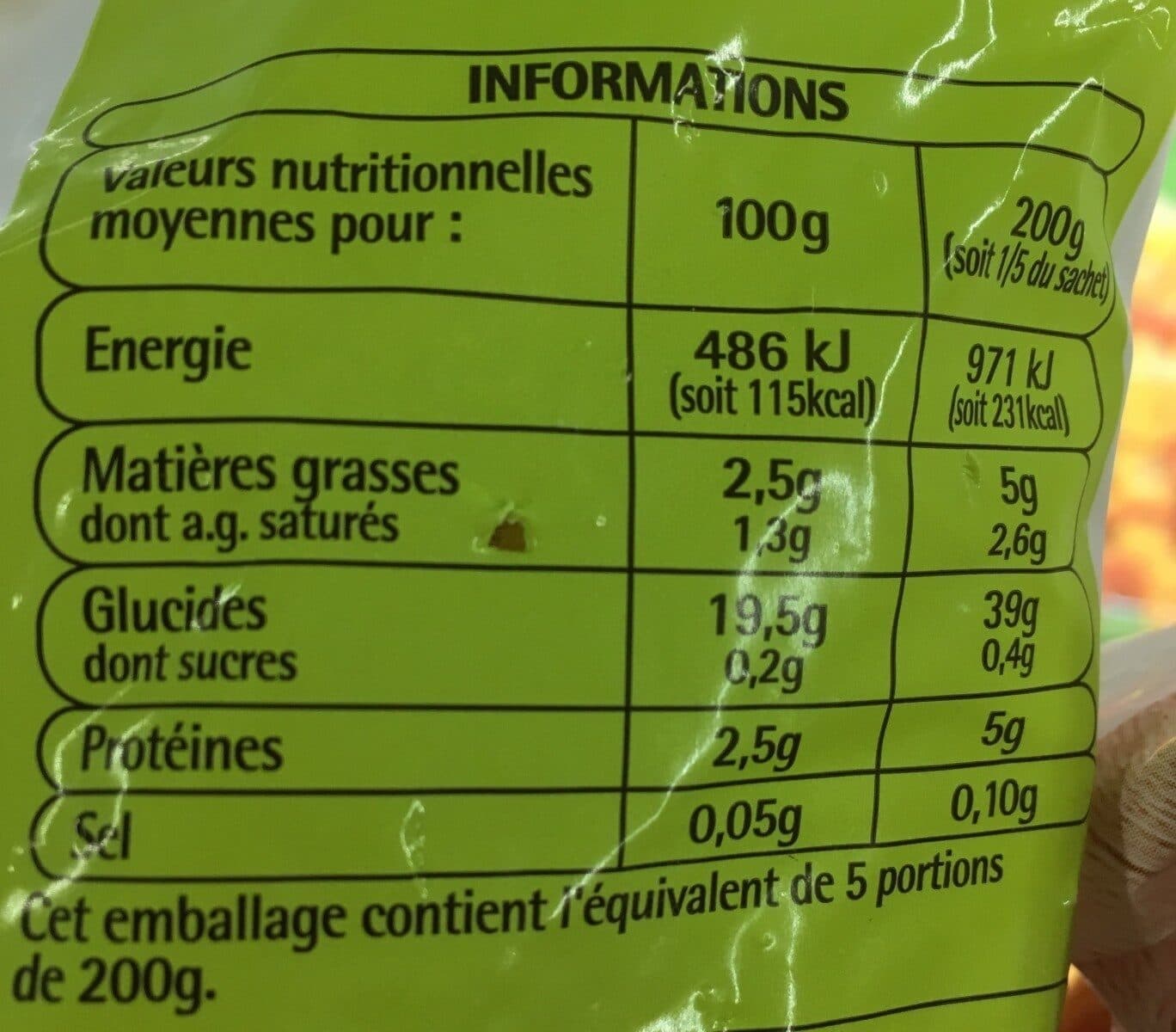 Auchan Pommes rissolées packshot