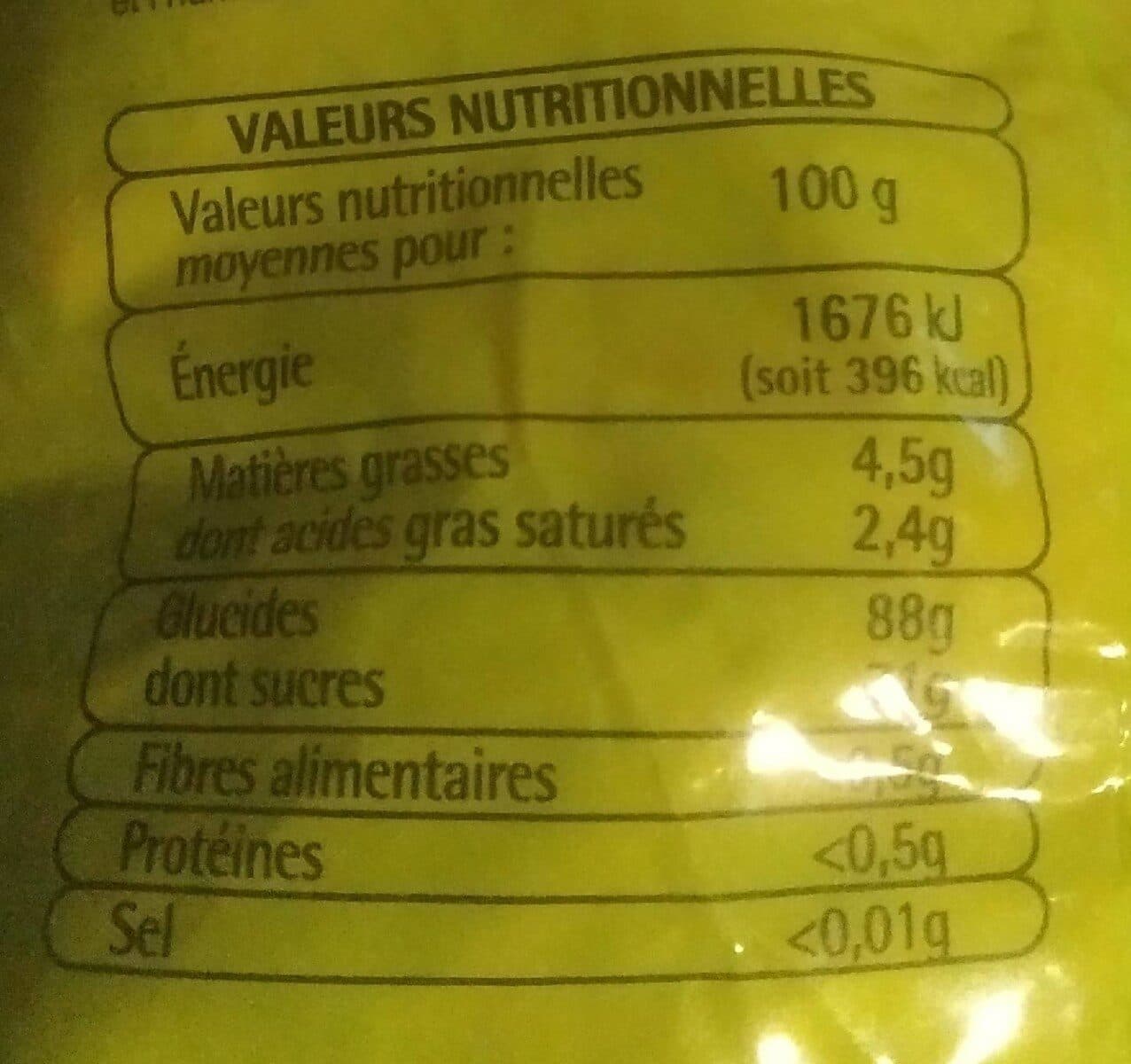 Auchan Bonbons tendres - Goûts citron, orange, fraise, cassis packshot