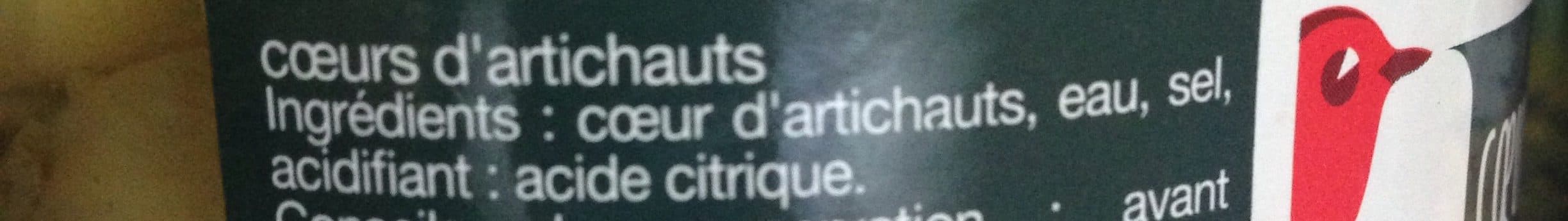 Auchan Coeurs d'artichauts packshot