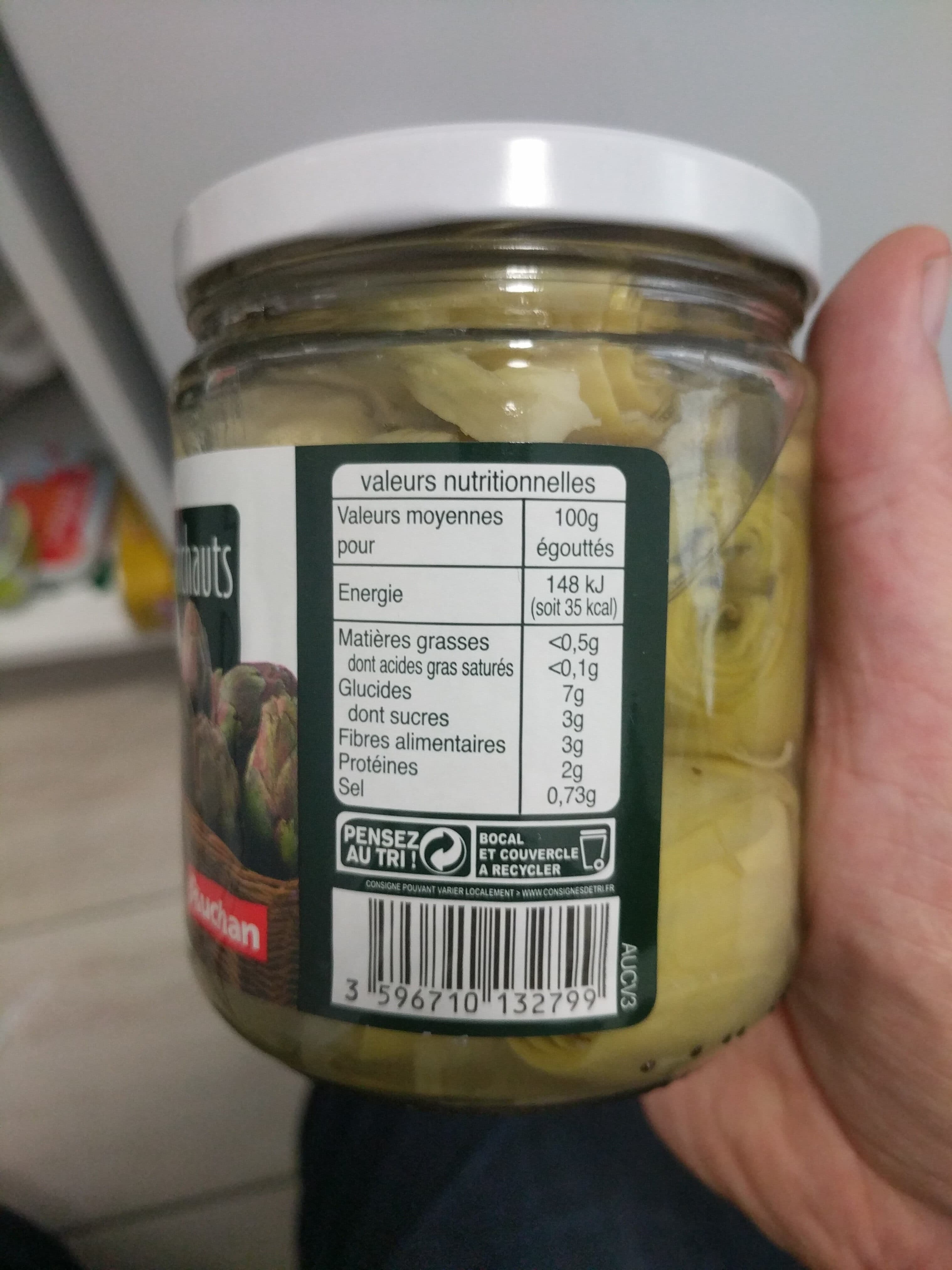 Auchan Coeurs d'artichauts packshot