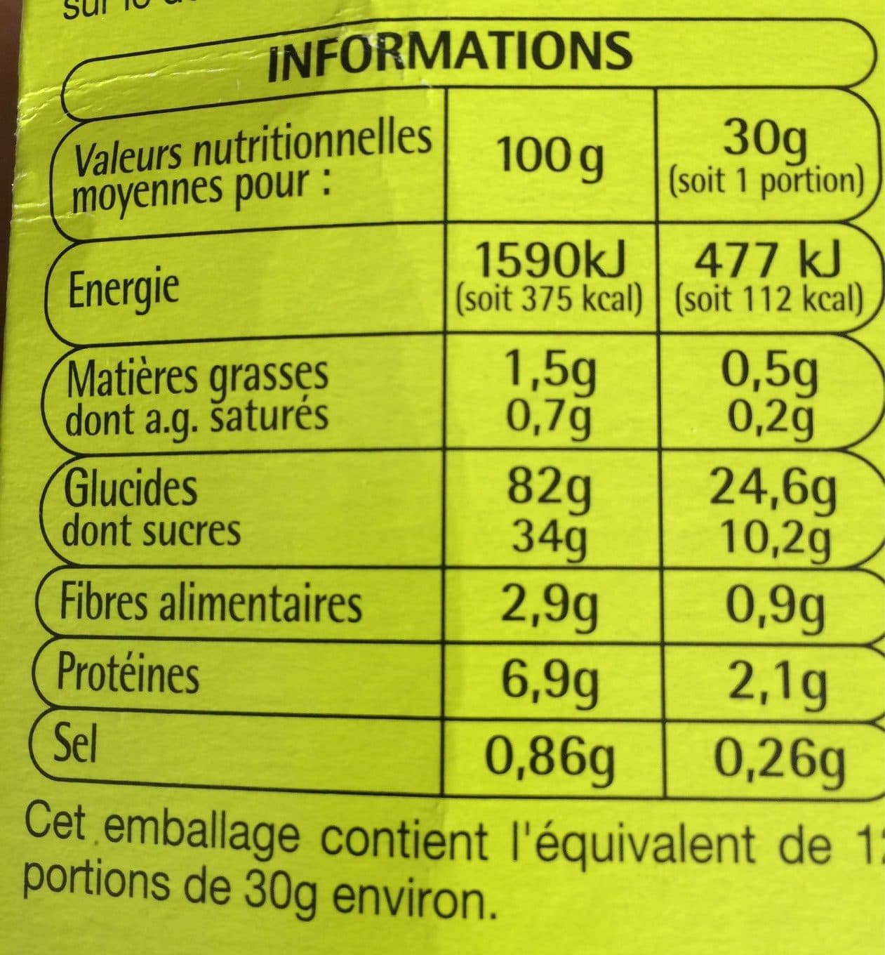Auchan Riz soufflé saveur chocolat packshot