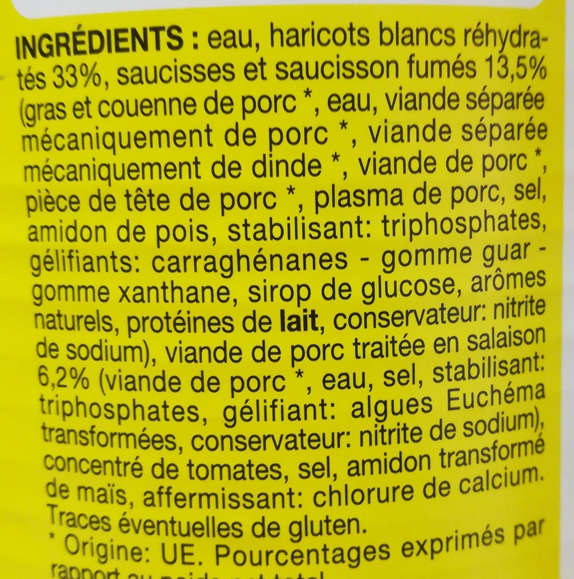Auchan Cassoulet packshot