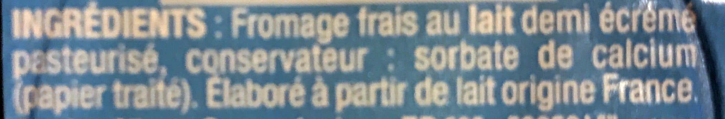 Auchan Fromage frais au lait demi-écrémé packshot