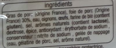 Auchan Mousse de foie packshot