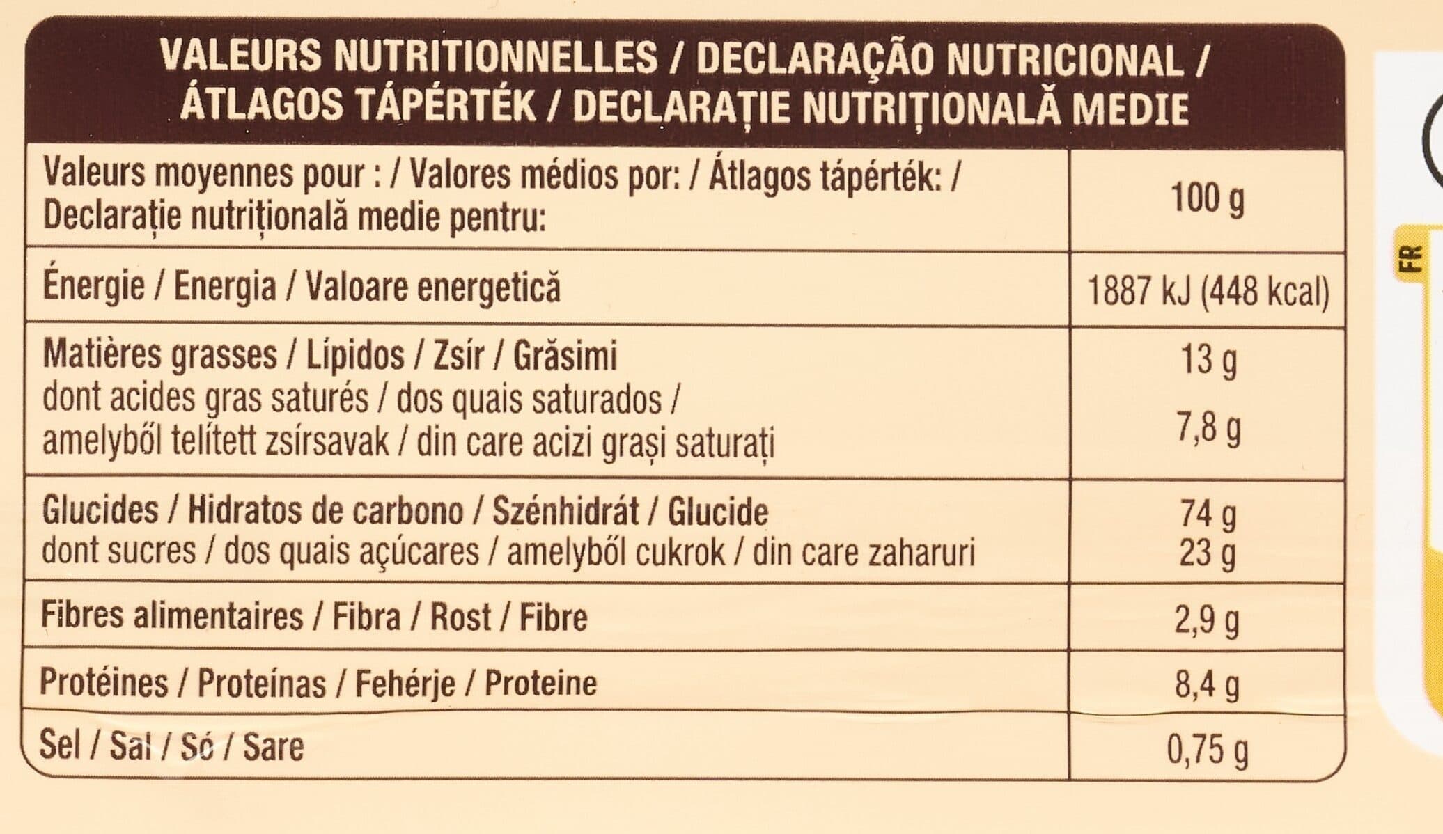 Auchan Petit beurre packshot