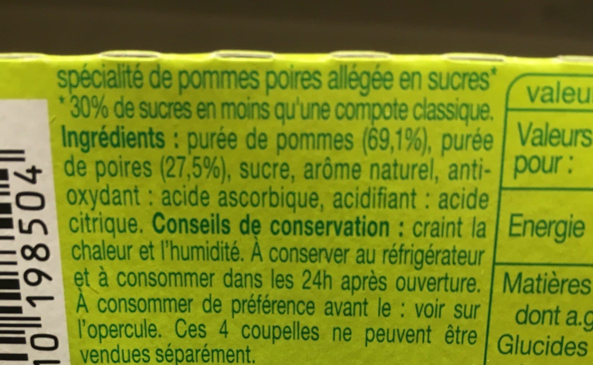 Auchan Pomme Poire packshot