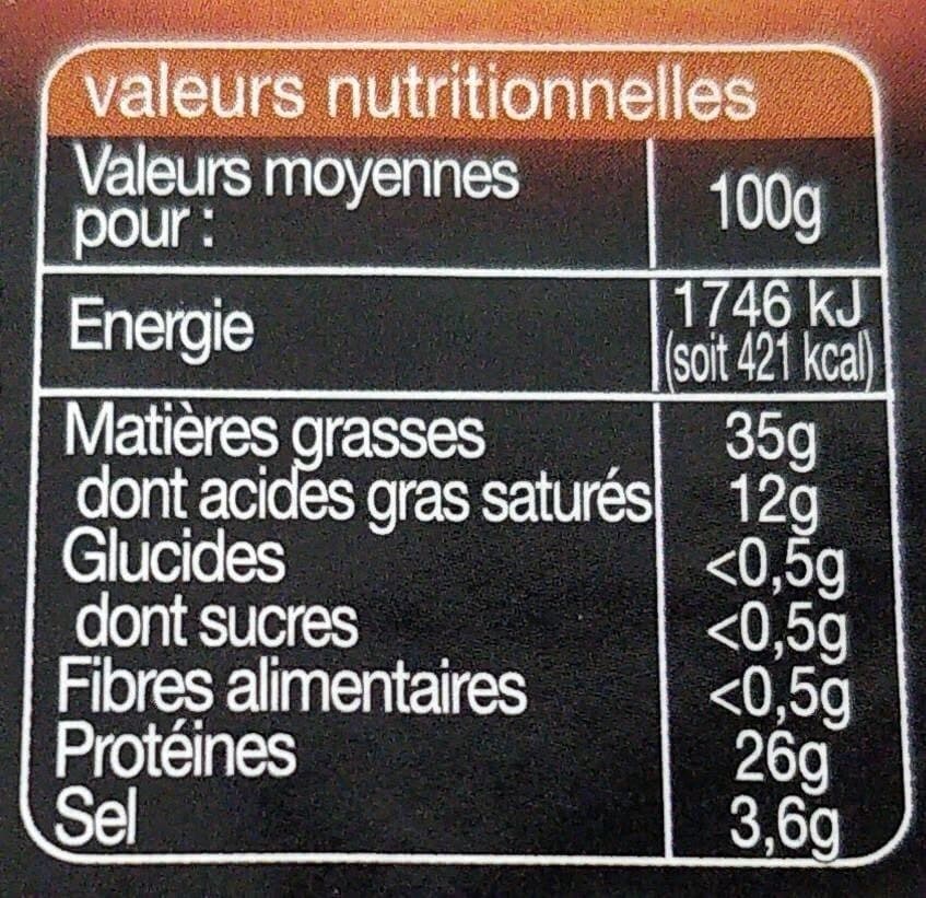 Auchan Chorizo qualité supérieure packshot