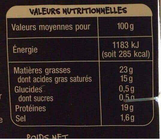 Auchan Pont-l'Évêque AOP packshot