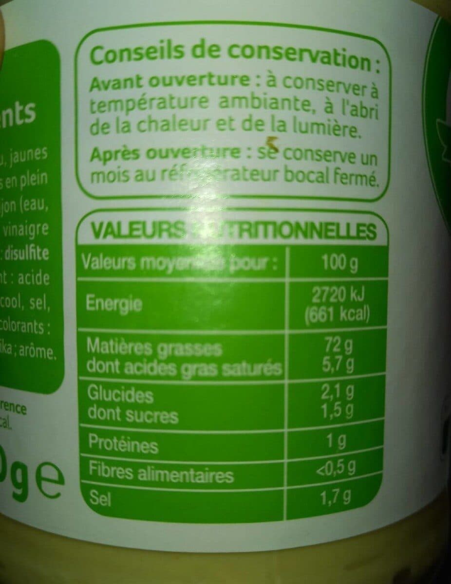Auchan Mayonnaise packshot