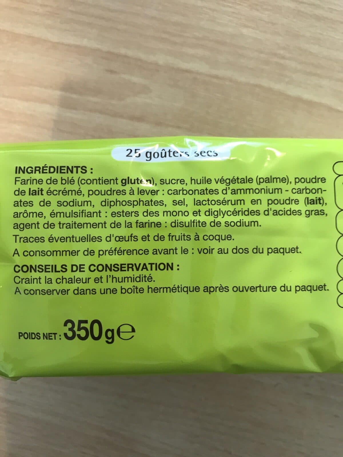 Auchan Biscuits petit Déj' packshot