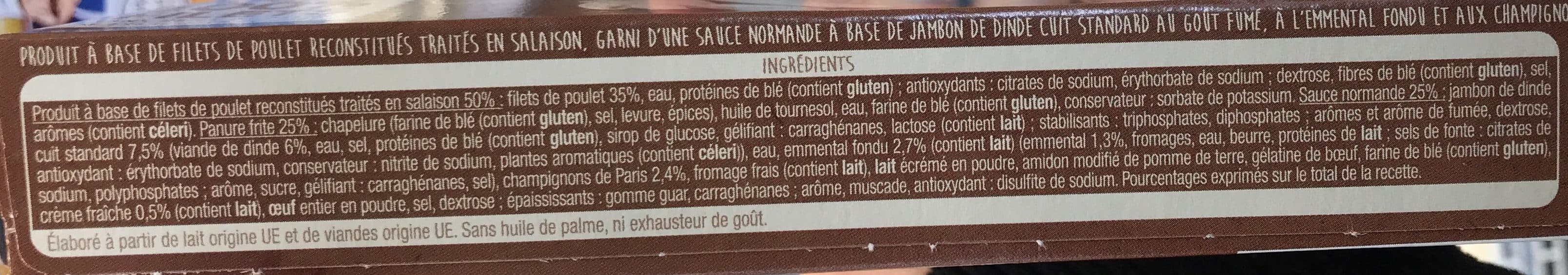 Auchan Croque à la normande Champignons et Crème packshot
