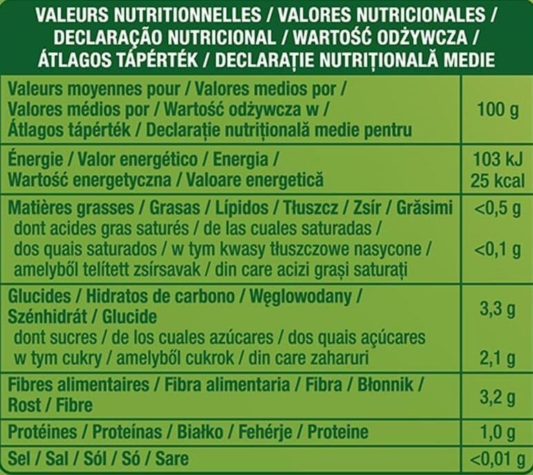 Auchan Poireaux en Rondelles packshot