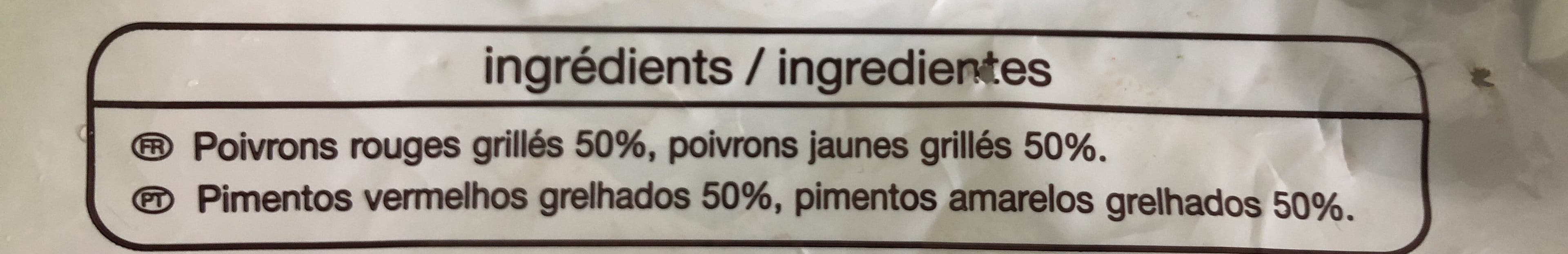 Auchan Poivrons jaunes et rouges packshot