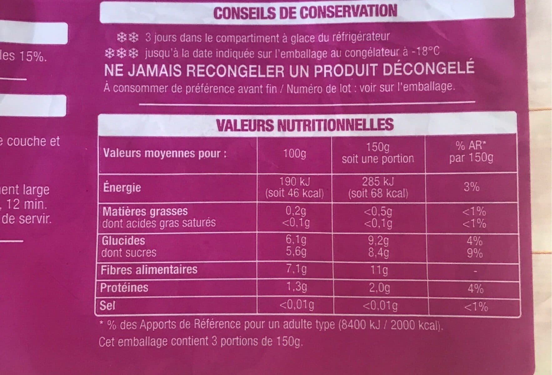 Auchan Fruits entiersFruits rouges packshot