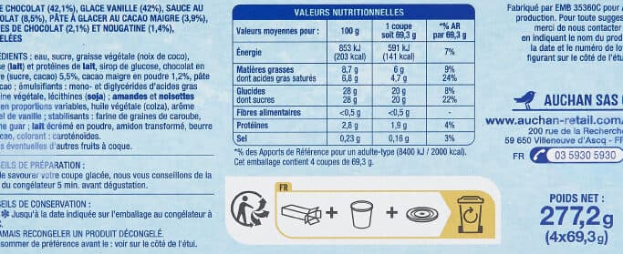Auchan ChocolatLiégeois packshot