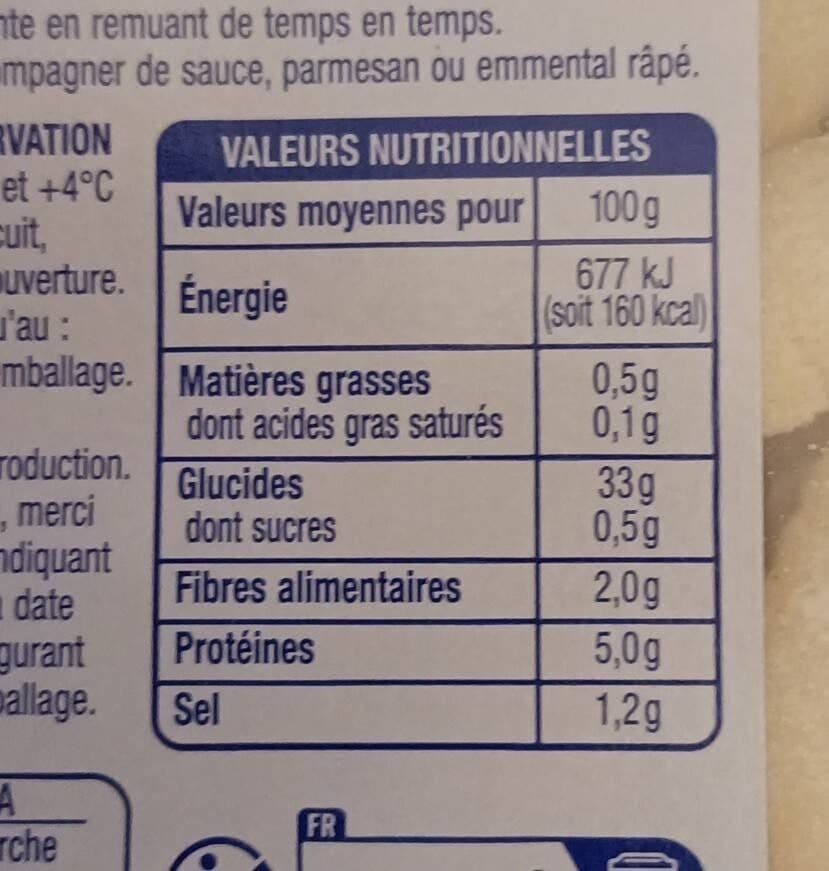 Auchan Gnocchi aux flocons de pomme de terre packshot