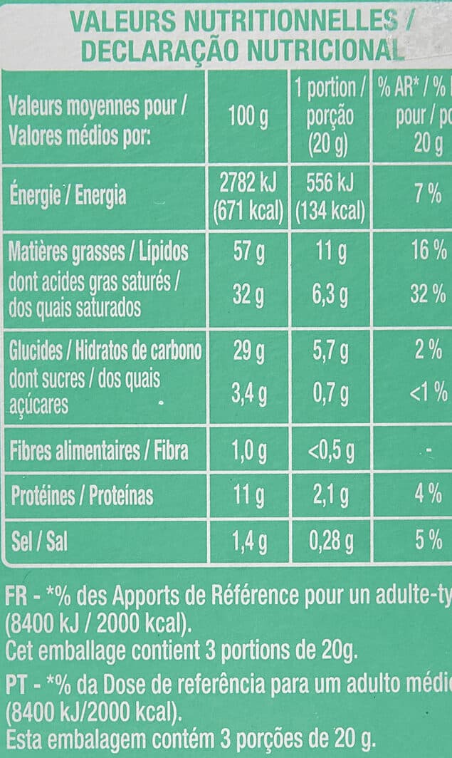 Auchan Mini choux saveur chèvre et poivre packshot