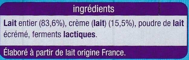 Auchan Yaourt à la grecque nature packshot