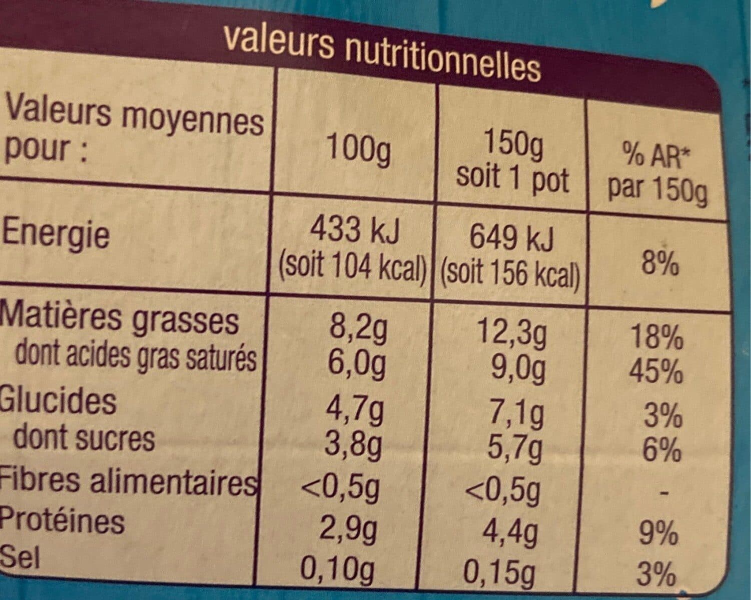 Auchan Yaourt à la grecque nature packshot