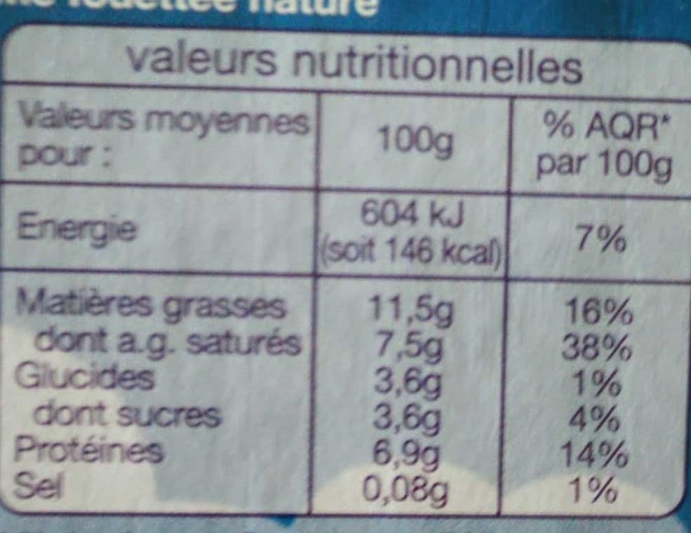 Auchan MousseSUR FROMAGE FRAISNATURENUAGE GOURMAND packshot