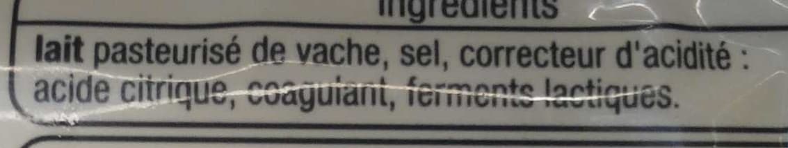 Auchan Mozzarellaspéciale cuisine packshot