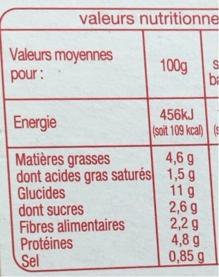 Auchan Lasagnes à la Bolognaise packshot