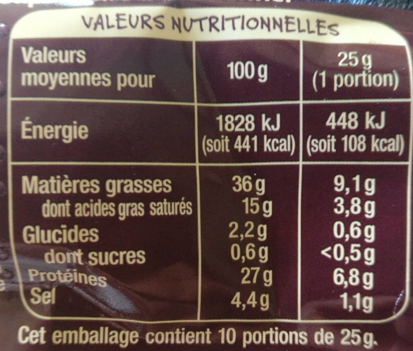 Auchan SAUCISSE SECHE A L'ANCIENNEIGP "Saucisson de l'Ardèche" packshot