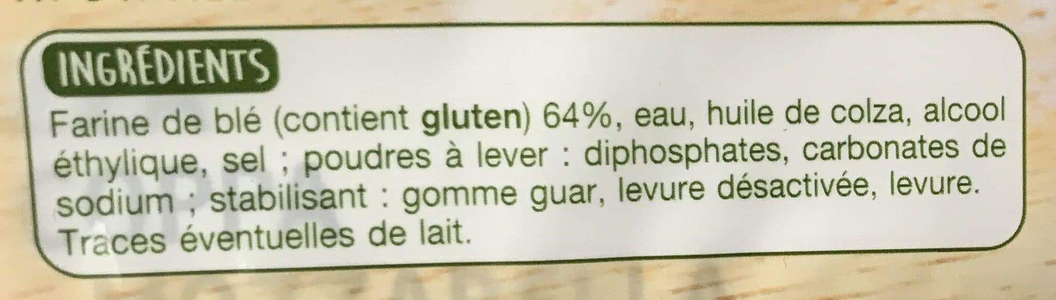 Auchan Pâte à pizzaRonde et Fine packshot