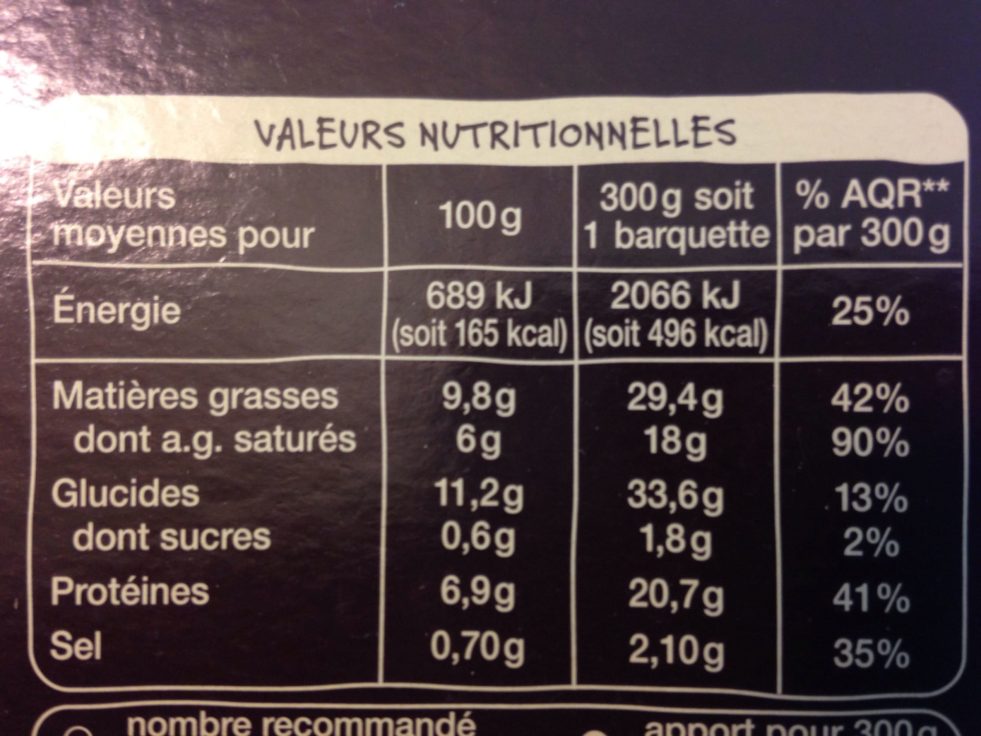 Auchan Tartiflette au reblochon de savoie packshot