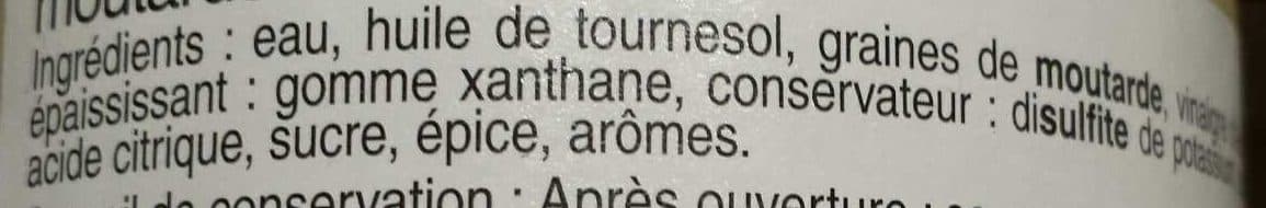 Auchan Moutarde mi forte packshot