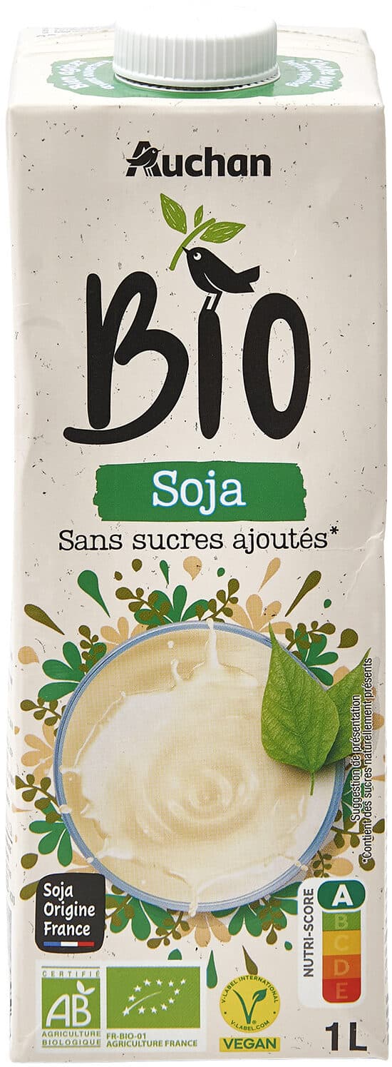Auchan Bio Soja Bio packshot