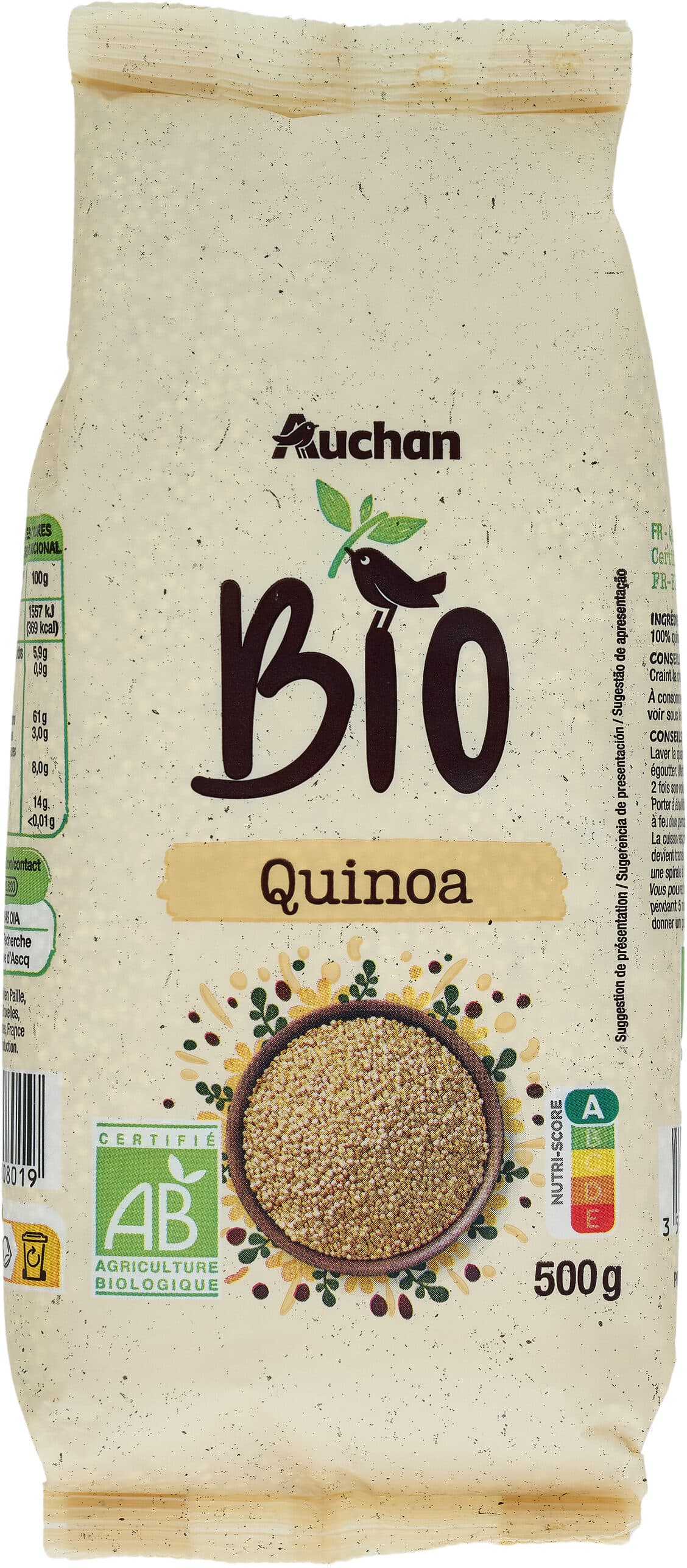 Auchan Quinoa packshot