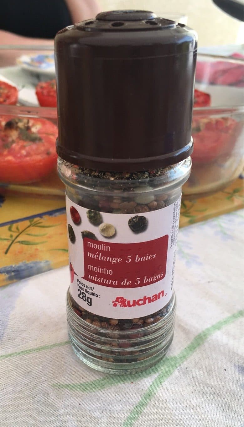 Auchan Moulin mélange 5 baies packshot