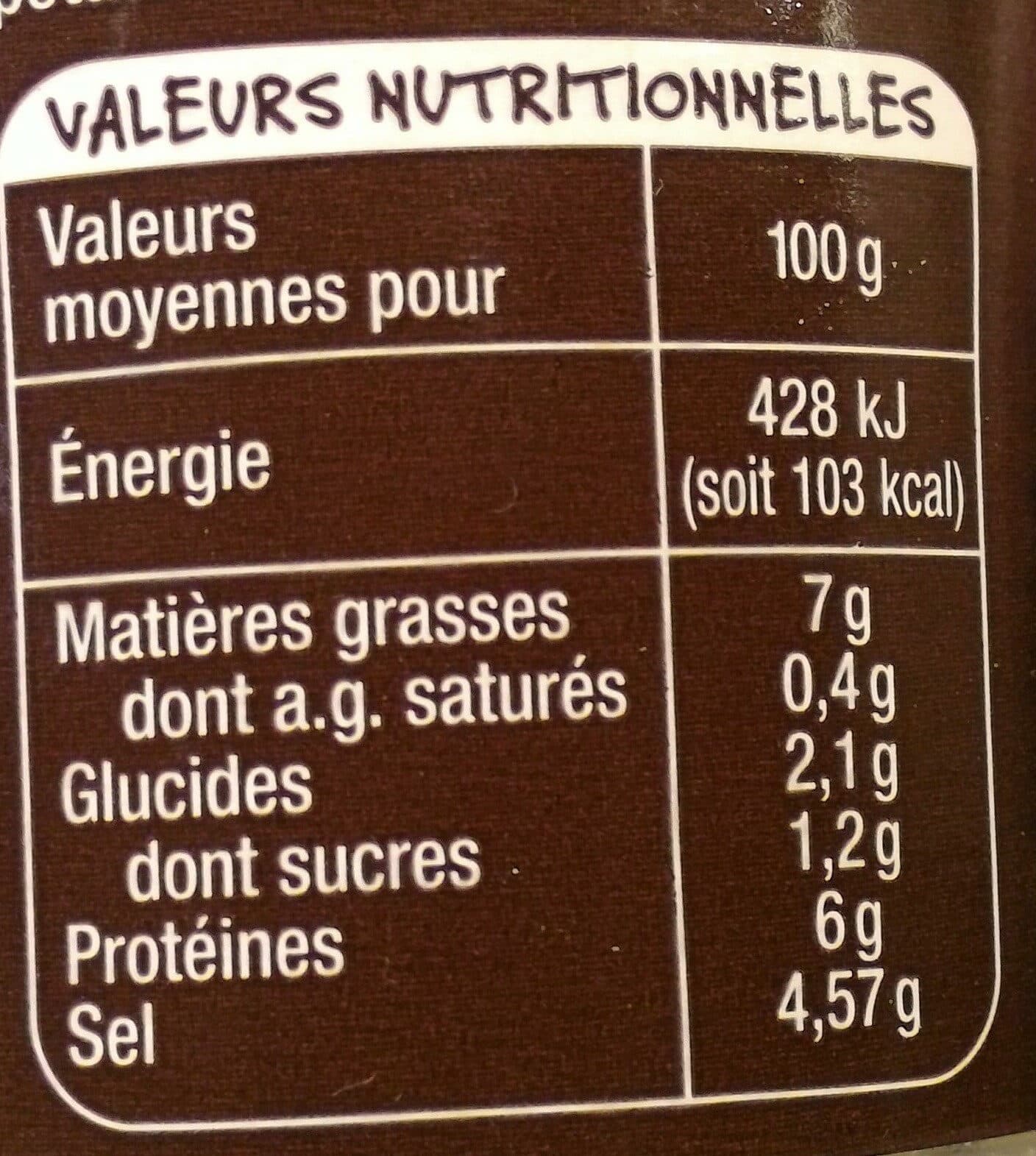 Auchan Moutarde à l'estragon packshot