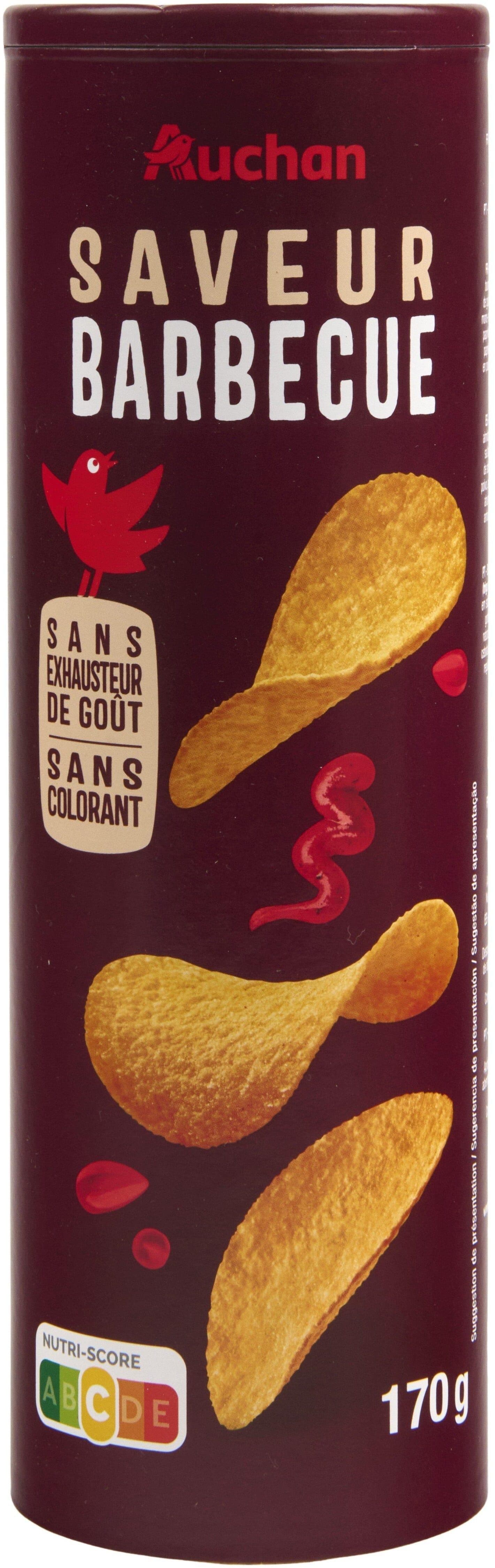 Auchan Tuiles saveur barbecue packshot