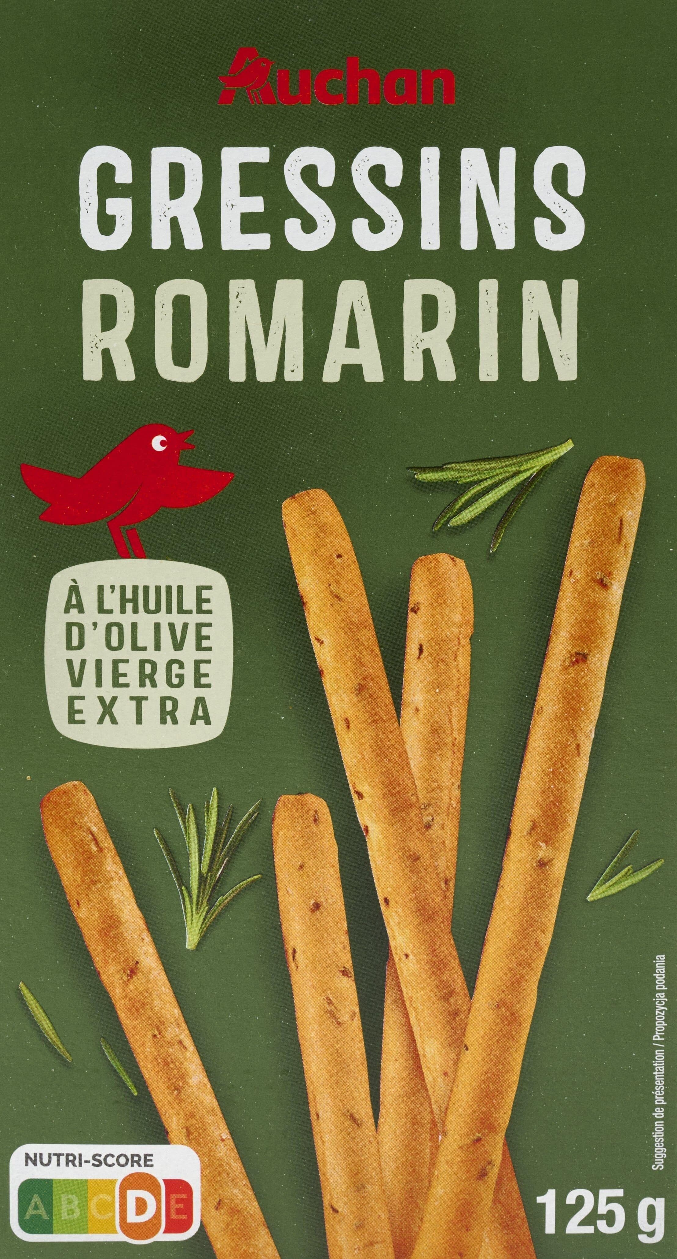 Auchan Gressins romarin packshot