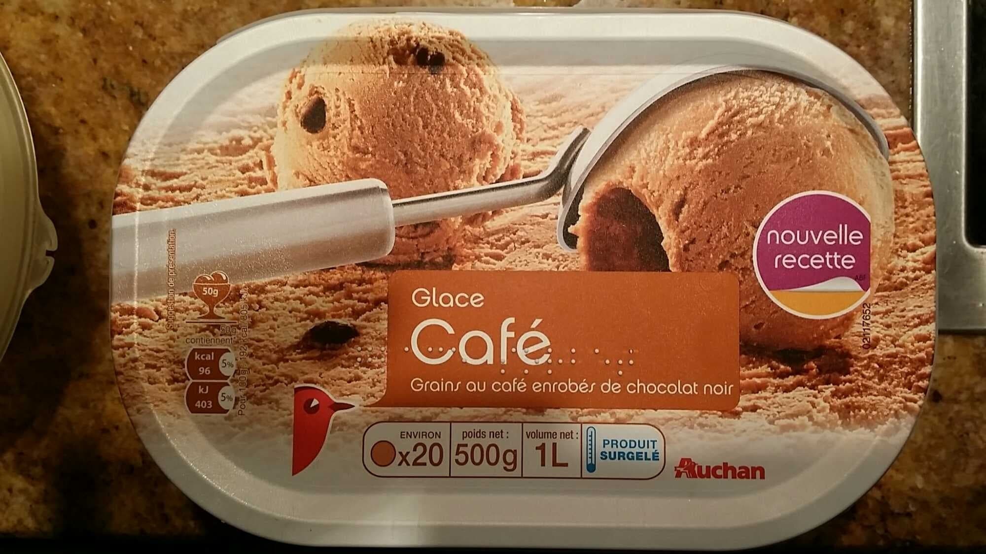 Auchan CaféPépites de sucre au café enrobées de chocolat noir packshot