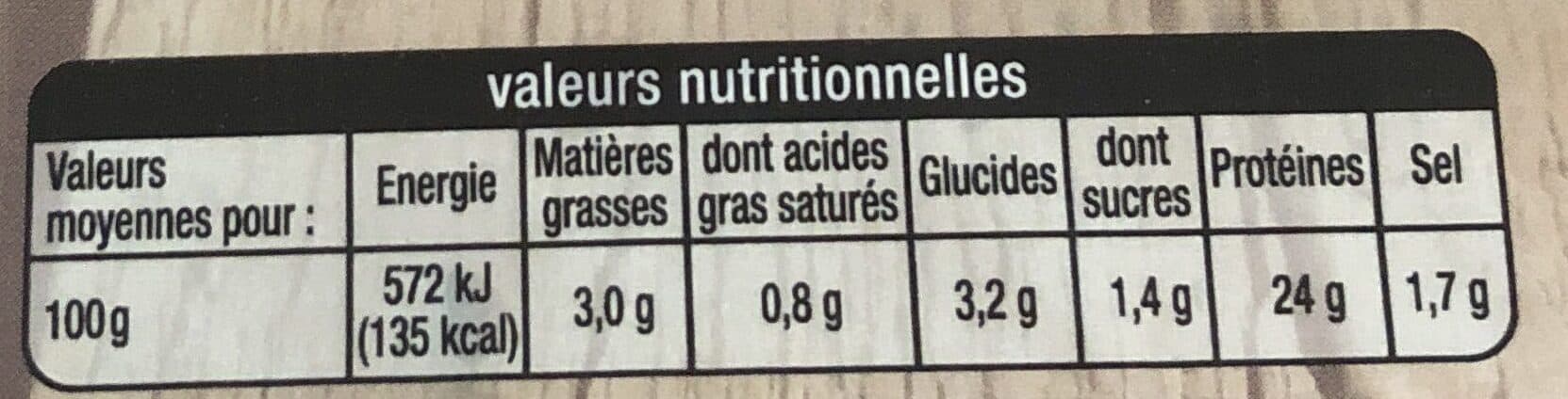 Auchan 1/2 filet de poulet provençal packshot