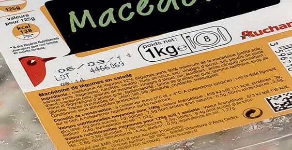 Auchan Macédoine packshot