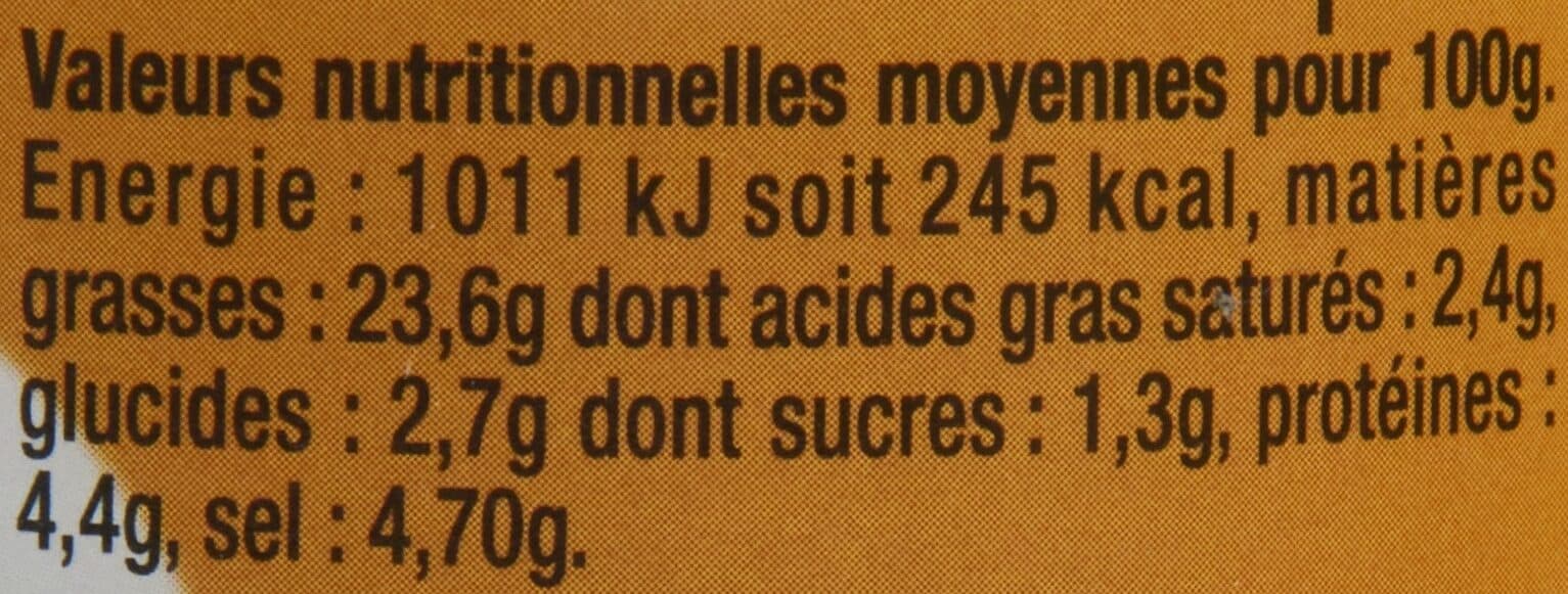 Auchan Moutarde mi forte délicate packshot